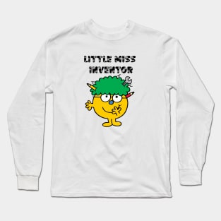 LITTLE MISS INVENTOR Long Sleeve T-Shirt